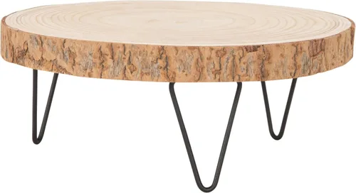 Vista 14 de Creative Co-Op - Pedestal decorativo de madera de Paulownia, negro