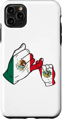 Vista 11 de iPhone 15 Parent and child Mexico Peru family Case