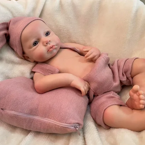 Vista 8 de OtardDolls Muñeca de bebé reborn de 18 pulgadas Muñecas de bebé reborn realistas Muñecas de silicona completas Muñecas de bebé recién nacidas