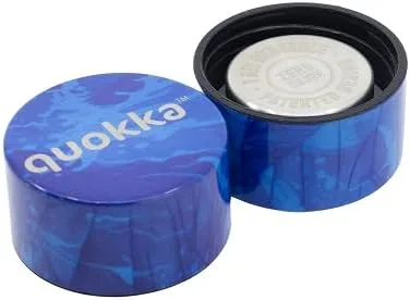 Vista 3 de Quokka BOTELLA TERMO ACERO INOXIDABLE SÓLIDO CON COLGADOR ONDAS 510 ML