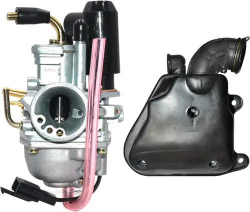Vista 7 de Carburador Sportsman 90 apto para Polaris Sportsman 90 90cc CA40 2001-2006, Polaris Scrambler 90 2001-2003, Predator 90 2004-2007 con caja de filtro