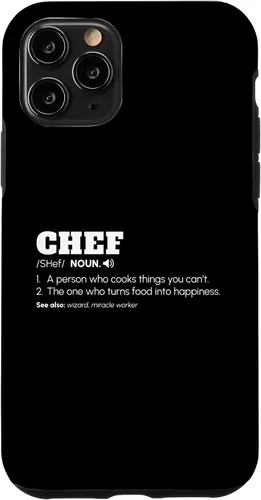 Vista 29 de Chef Definition Cook Pastry Chef Culinary Cooking Funny Gift Case for iPhone 16