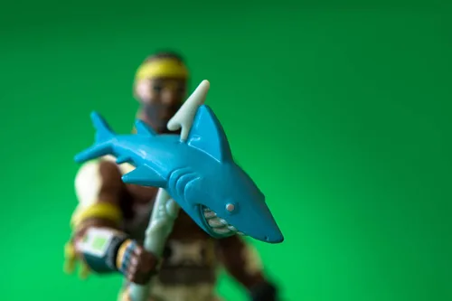 Vista 10 de Jazwares Fortnite Solo Mode Core Raptor - Paquete de figuras de bandolier