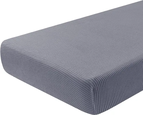 Vista 9 de SearchI Fundas de cojín de repuesto estampadas para sofá, fundas elásticas para asiento de sofá, fundas protectoras de muebles lavables, funda suave