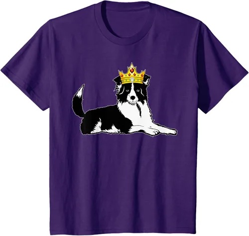 Vista 21 de Border Collie Crown - Camiseta veterinaria de piel de pastoreo de ovejas, Negro