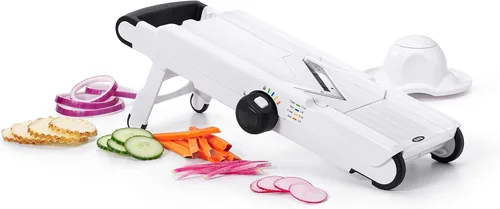 Vista 2 de OXO Good Grips V-Blade - Cortadora de mandolina y picadora de verduras