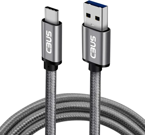 Vista 8 de CBUS Cable USB C, cable de carga rápida trenzado USB A a USB C de 3 pies tipo C para Samsung Galaxy S23/S22/S21/S20/S10/Plus/Ultra/FE, A03s, A12