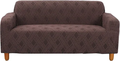 Vista 12 de Fundas elásticas para sofá de 1/2/3/4 plazas, funda para sofá biplaza/sillón, funda de sofá modular en forma de L, protector universal de muebles