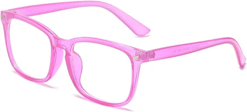 Vista 8 de EYLRIM Gafas de lente transparente con marco cuadrado sin receta
