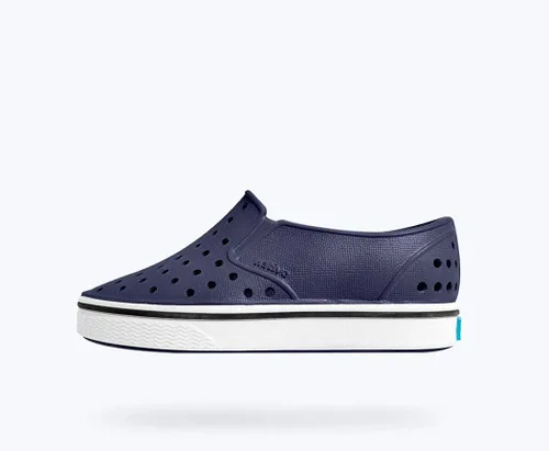 Vista 3 de Native Shoes Miles - Zapatillas para niños, Azul, 9 Bebé mayor