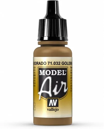 Vista 34 de Vallejo Pintura marrón tanque, 0.6 fl oz