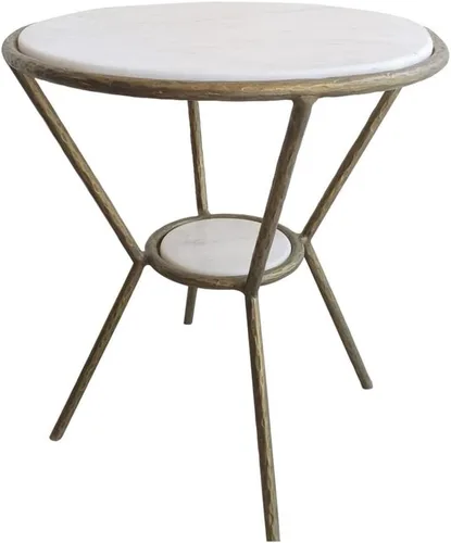 Vista 2 de Uttermost Refuge - Mesa auxiliar: 25.5 pulgadas de alto y 23 pulgadas de ancho