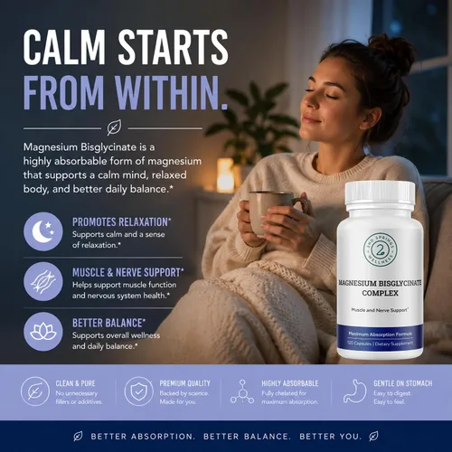 Vista 3 de Complejo de bisglicinato de magnesio 400 mg Suplemento Albion TRAACS Quelado, máxima absorción, suave para el estómago, altamente biodisponible