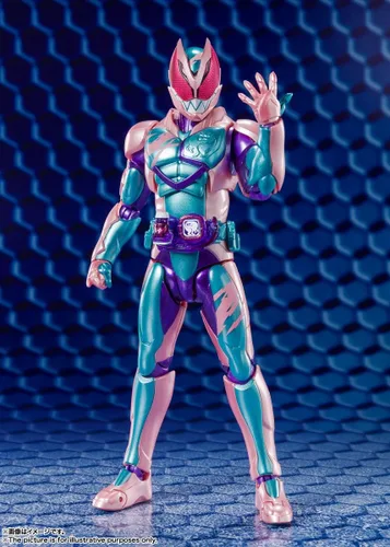 Vista 2 de TAMASHII NATIONS - Kamen Rider Revice - Kamen Rider Revi Rex Genome, Bandai Spirits S.H.Figuarts Figura de acción Genoma Revi Rex