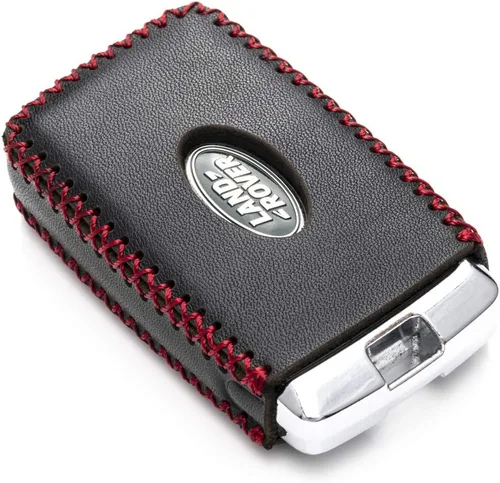 Vista 4 de Vitodeco Funda de piel auténtica para llavero inteligente compatible con Land Rover Discovery, Range Rover, Defender (modelos 2017 - 2026), 5