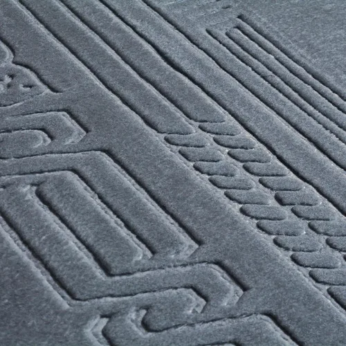 Vista 7 de Alfombra de oración musulmana con cuentas de oración Tasbih, suave y grande para oración islámica mate, alfombrilla de oración islámica acolchada