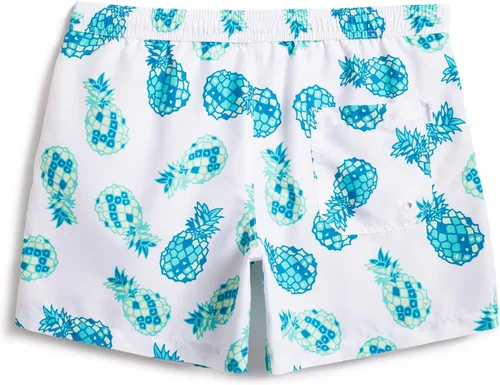 Vista 6 de maamgic Traje de baño para hombre de 5 pulgadas, de secado rápido, con bolsillos de forro de malla