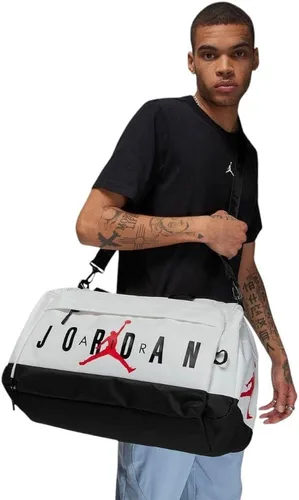 Vista 2 de Nike Jordan Velocity - Bolsa de deporte, color blanco, moderno, blanco