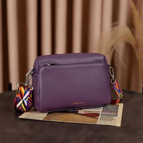 Vista 8 de WESTBRONCO Bolsos cruzados pequeños para mujer, bolsos de hombro, cartera con correa ajustable