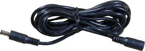 Vista 4 de Cable de extensión CC de 18 AWG – Enchufe de barril de 0.083 in x 0.217 in – Cable flexible y duradero – Cable UL1185 – Fácil de usar – 3.3 ft