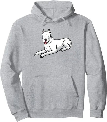 Vista 3 de Dogo Argentino - Sudadera con capucha para perro, Negro