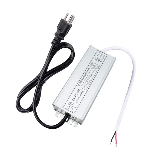 Vista 11 de inShareplus fuente de poder LED, 24V 40W IP67 impermeable para exteriores, transformador de bajo voltaje de CA 90-140V a CC 24V 1.7A, adaptador