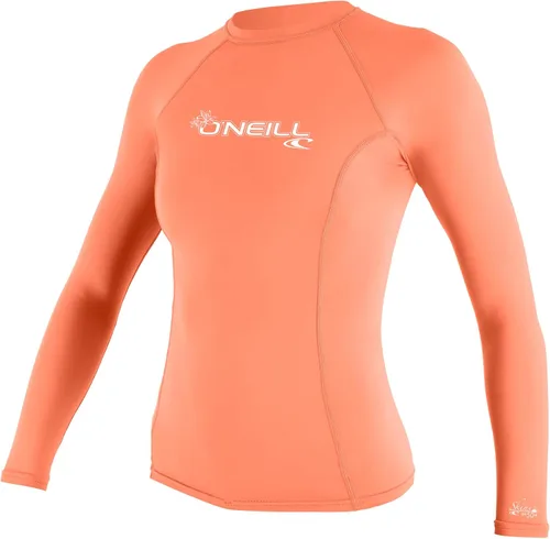 Vista 6 de O'Neill Sudadera de compresión con protección UV manga larga para mujer Rosado fox