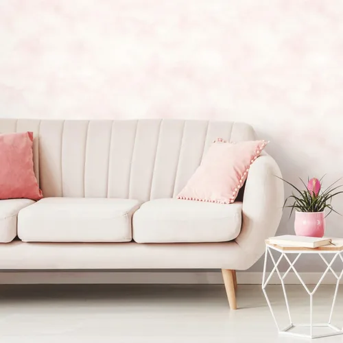 Vista 5 de RoomMates RMK10709WP - Papel pintado rosa en nubes despegar y pegar
