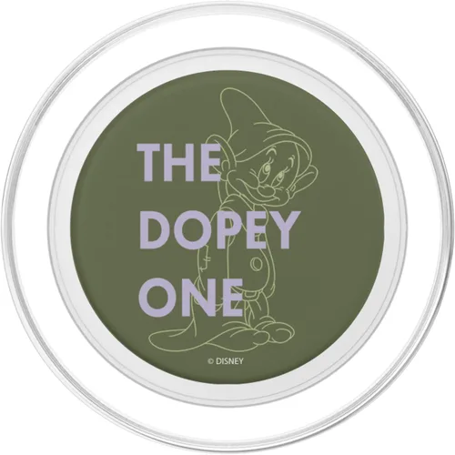 Vista 2 de Disney Blancanieves Dopey Dopey The Dopey One Outlined PopSockets MagSafe PopGrip para iPhone