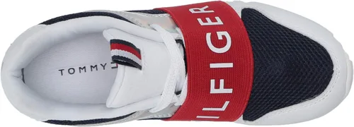 Vista 5 de Tommy Hilfiger Plataforma deportiva unisex para niños Th Leslee