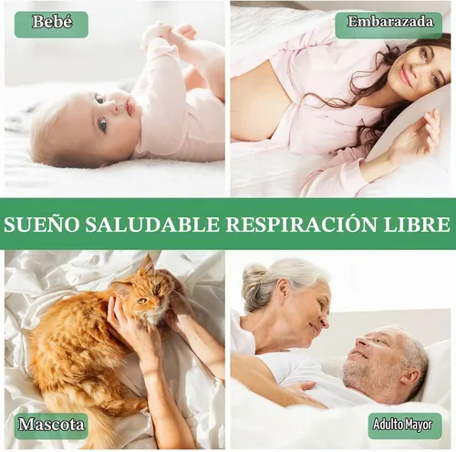 Vista 5 de Lysam Protector de colchón King, funda de colchón refrescante impermeable, 76 x 80 pulgadas, funda de cama silenciosa, transpirable, suave, lavable
