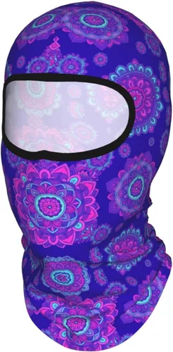 Vista 17 de Pasamontañas refrescantes para hombres y mujeres, para verano, transpirable, cubierta completa para la cabeza color1948