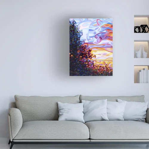Vista 3 de Trademark Fine Art Crescendo por Mandy Budan - Colgante de pared, 14 x 19 pulgadas