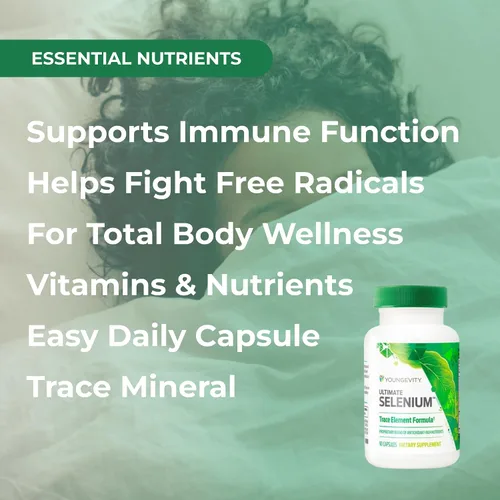 Vista 4 de Youngevity Ultimate Selenium Trace Element Formula - 90 cápsulas Selenio 100 MCG + otras vitaminas y minerales esenciales (paquete de 1)