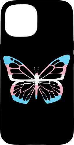 Vista 6 de Funda para iPhone 13 Pro Max Transgénero Mariposa Igualdad Transexual Bandera Trans Pride
