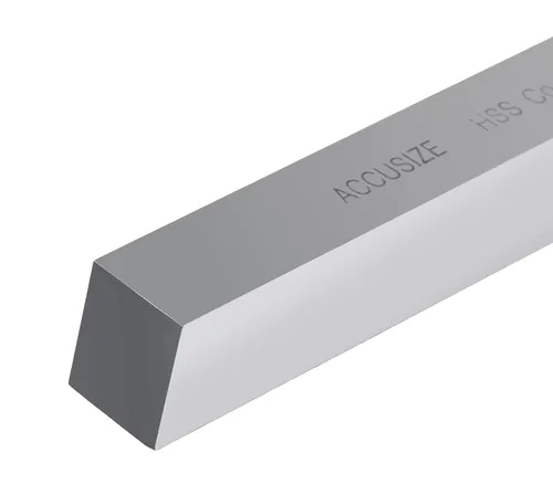 Vista 7 de Accusize Industrial Tools 1/2 x 1/2 x 4 pulg. (Ancho por Altura por TOL) Broca de herramienta HSS+5% M35 Cobalto para torno, 5095-0032 HSS + 5%