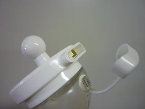 Vista 2 de 1 X Nuevo molinillo de sésamo de plástico Asvell fabricado en Japón, blanco