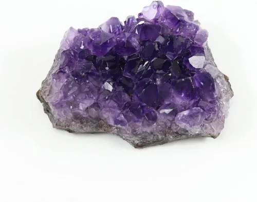 Vista 9 de Cristales de amatista, racimo de amatista, racimos de amatista para brujería, cristal de amatesis, amatista cruda, cristales de cueva de geoda