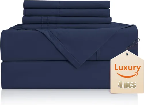 Vista 48 de CozySmile Juego de Sábanas Suaves como Seda Twin XL - Sábanas de Microfibra Transpirable Refrescante de Lujo de 3 Piezas, Bolsillo Profundo de 16