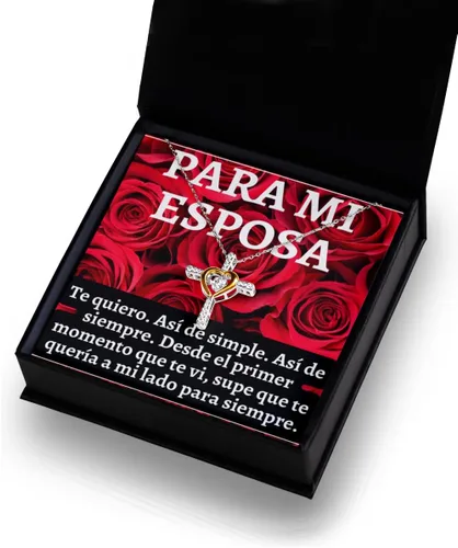 Vista 11 de Regalo para esposa, collar para mujer, pendiente para la jefa de la casa