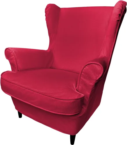 Vista 42 de Funda de sillón para silla IKEA Strandmon Wing, funda de sofá, 559-1