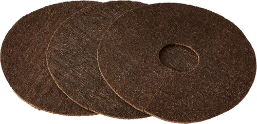 Vista 2 de Bosmere M226 - Paquete de 3 alfombrillas protectoras para malezas, 18 pulgadas