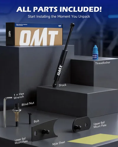 Vista 6 de Orion Motor Tech Asistencia de puerta trasera de camioneta, kit de asistencia de elevación de puerta trasera de camión compatible con Chevy