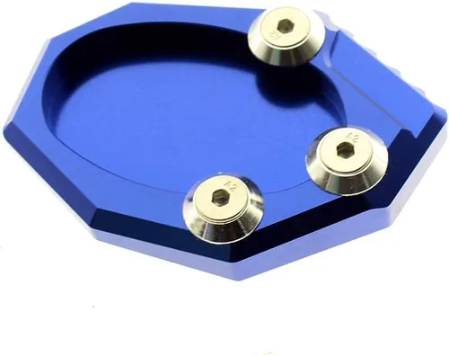 Vista 2 de Krace Soporte lateral para motocicleta, placa de ampliación de pie lateral, almohadilla de extensión para Yamaha YZF R1 2009-2016