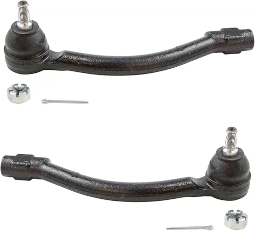 Vista 17 de TRQ Juego de barras de acoplamiento delanteras exteriores 2 piezas compatibles con Land Rover LR3 2005-2009