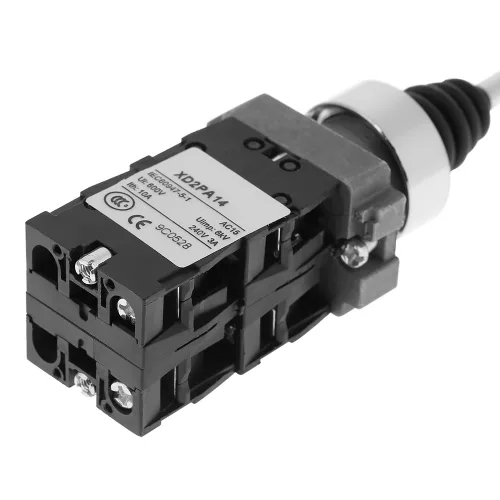 Vista 8 de 4NO Interruptor de palanca de mando bloqueado de 4 posiciones 4 contactos normalmente abiertos para control de circuitos de CC de CA 50Hz