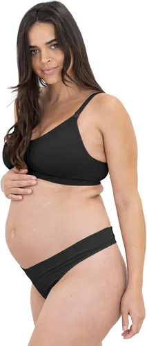 Vista 2 de Kindred Bravely Bragas de maternidad Tanga de maternidad Under the Bump paquete de 2