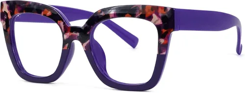 Vista 50 de Zeelool Gafas de luz azul para mujer de moda de tira cuadrada de moda gafas de computadora gafas antifatiga ocular Malcolm JGA000269-22B