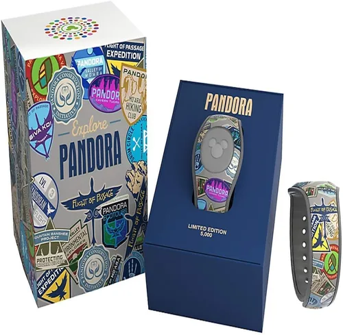 Vista 3 de Disney Parks Avatar Pandora Edición Limitada de 5.000 Magicband, Plástico