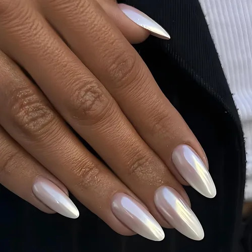 Vista 19 de Uñas postizas cortas a presión, uñas postizas de otoño con punta francesa, color marrón, cobertura completa, con diseños de remolinos marrones, uñas